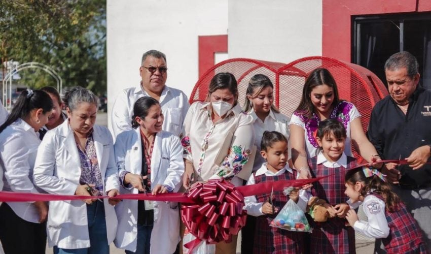 Inauguración del Corazón Recolector de Tapitas