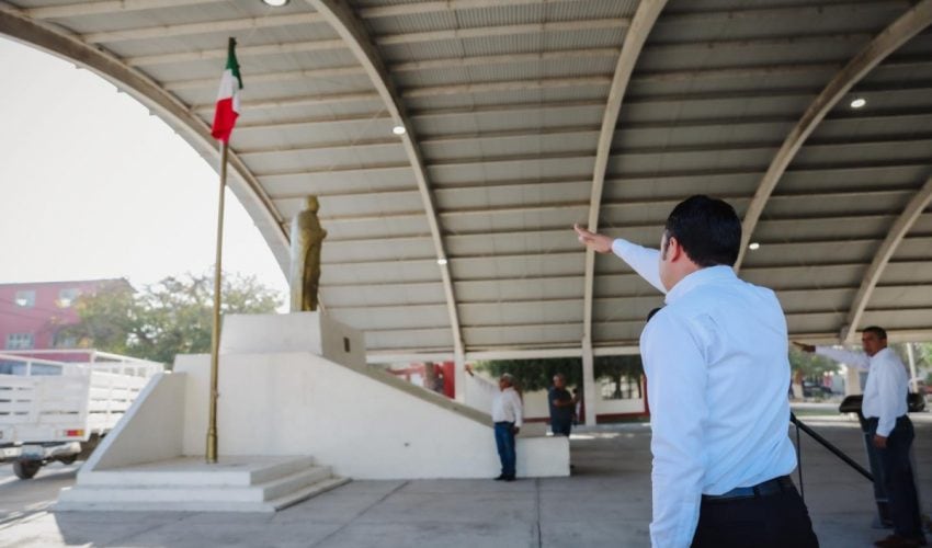 Ceremonia cívica conmemorativa por el 87° aniversario de la Expropiación Petrolera.