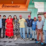 Banderazo de arranque a la rehabilitación de la red de agua potable y pavimentación con concreto hidráulico en la calle Benito Juárez